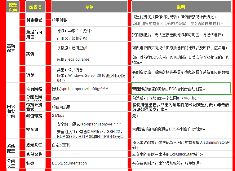 阿里云服务器实现Windows系统实例